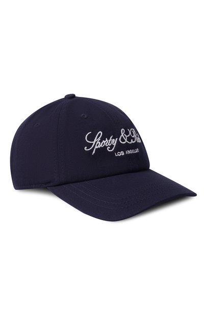 Хлопковая бейсболка SPORTY AND RICH, арт. AC10176269BL106
