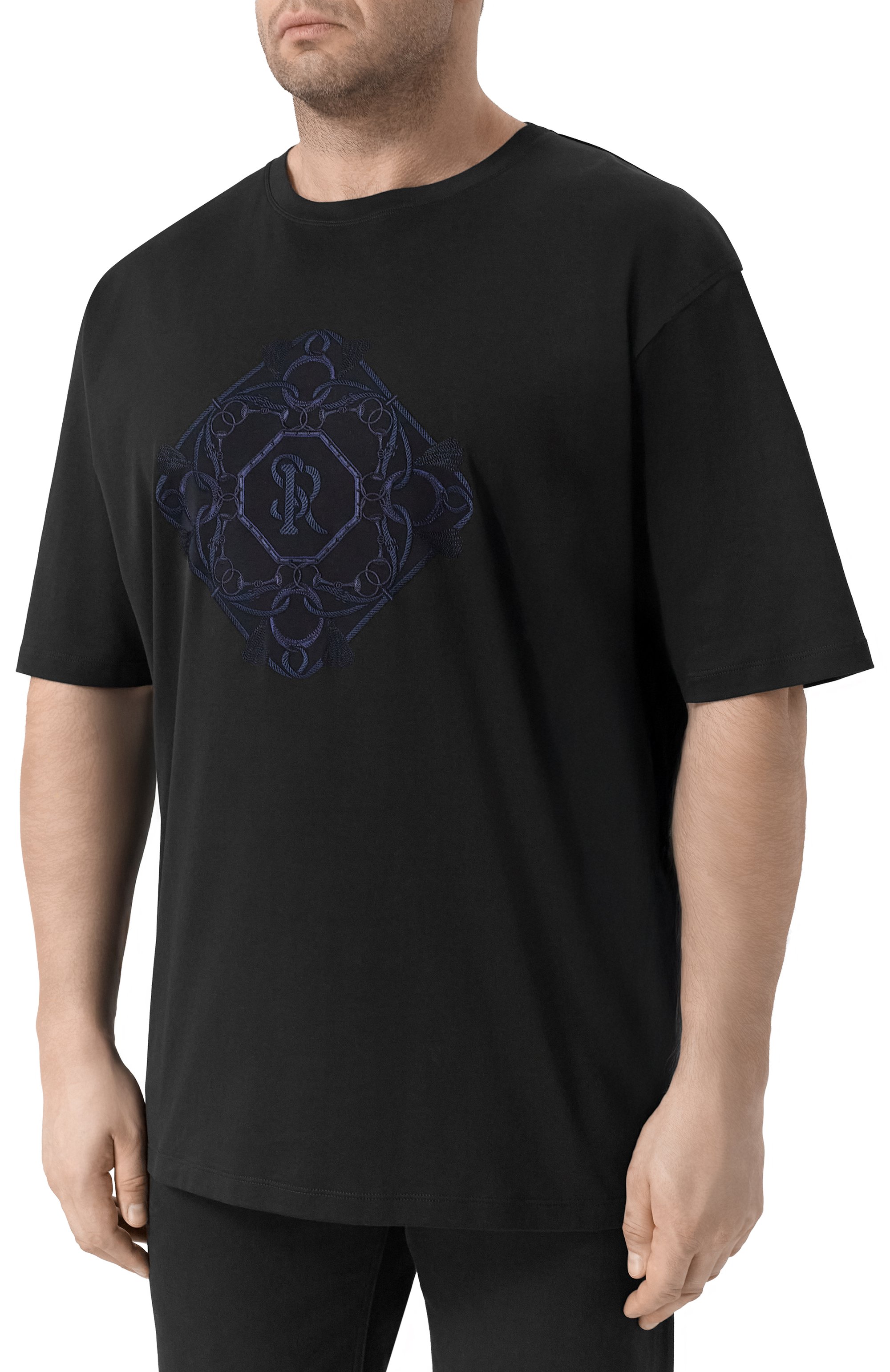 Хлопковая футболка STEFANO RICCI, арт. MNH6104930/LUXT, фото 3