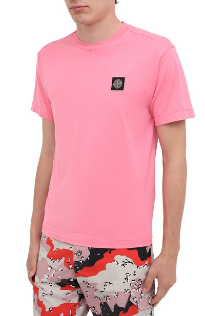 Хлопковая футболка STONE ISLAND, арт. 731524113, фото 3
