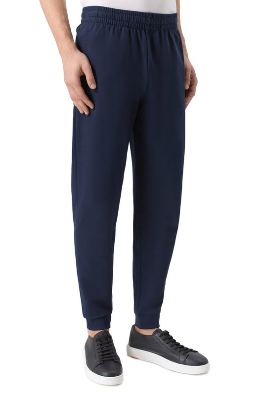 Хлопковый спортивный костюм EA7 8NPV60/PJVRZ Синий  8NPV60/PJVRZ Фото 4