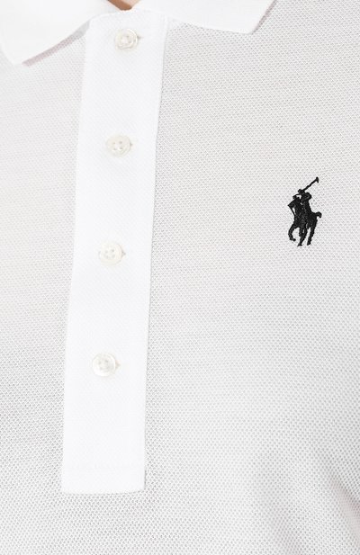 Хлопковое поло RALPH LAUREN, арт. 290629693, фото 5