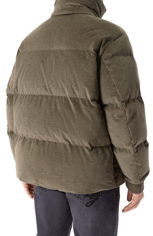 Вельветовый пуховик MVST M25.1MM.0005_001 Хаки  M25.1MM.0005_001 Фото 6