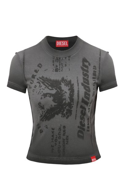 Хлопковая футболка DIESEL, арт. A11270/0SQAD, фото 1