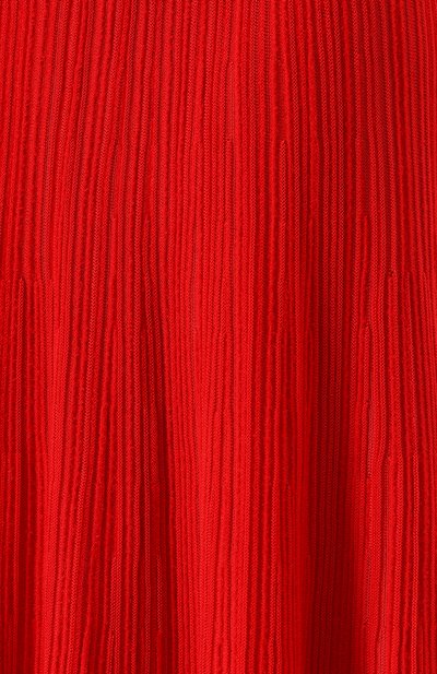 Однотонная жатая юбка-миди SONIA RYKIEL, арт. 18355201-LA, фото 5