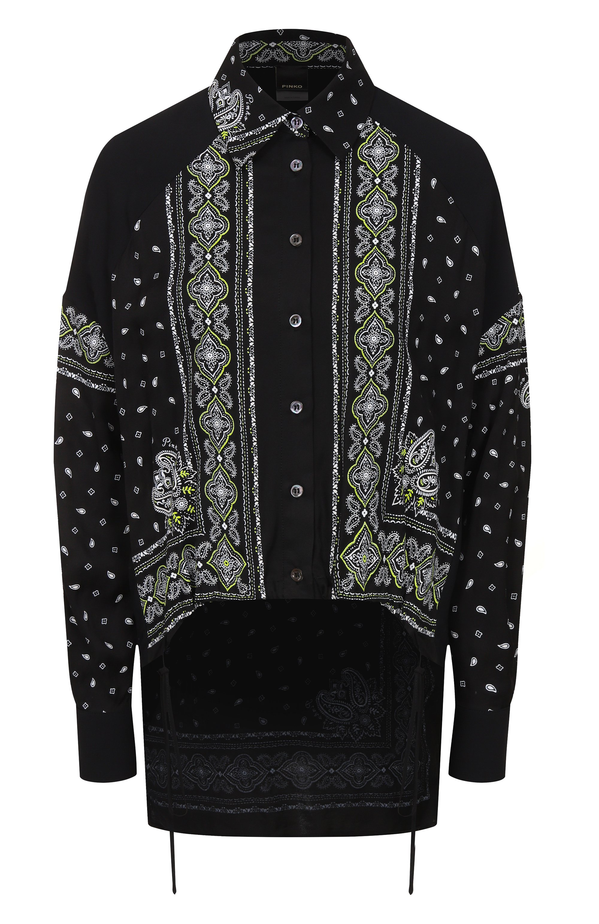 Рубашка из вискозы PINKO, арт. 104664/A2CK, фото 1