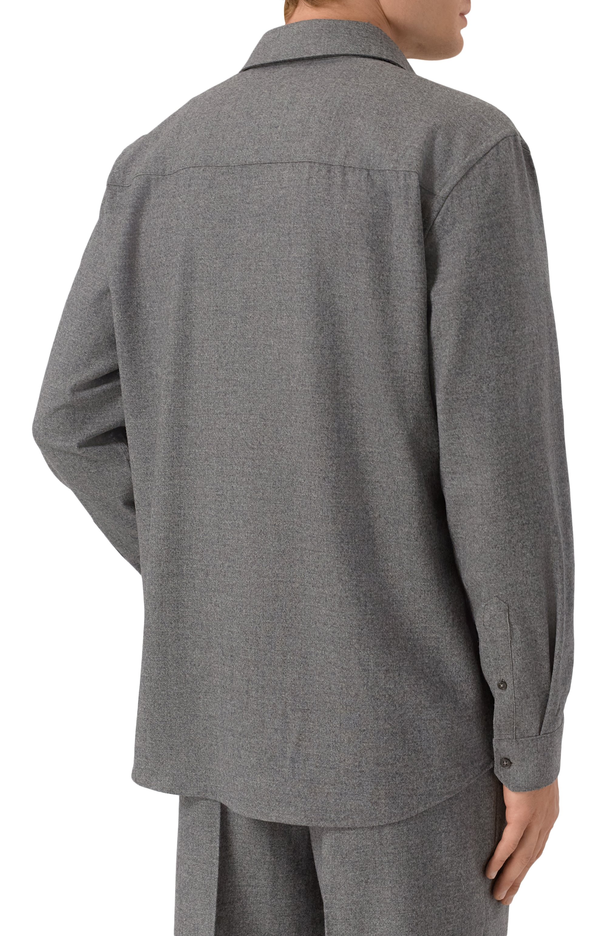 Шерстяная рубашка 12 STOREEZ, арт. 129508, фото 4