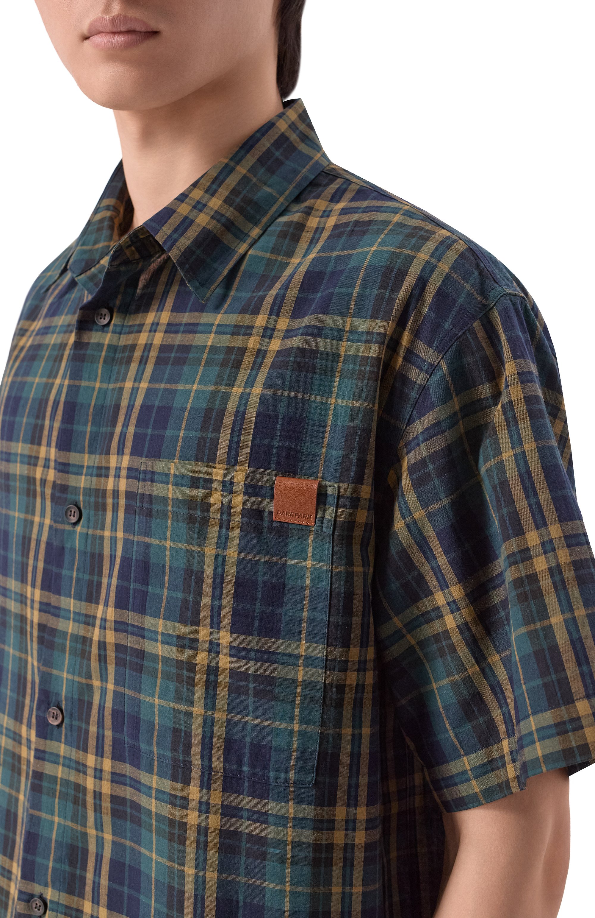 Рубашка из хлопка и льна DARKPARK, арт. MSH10/FAC135, фото 5