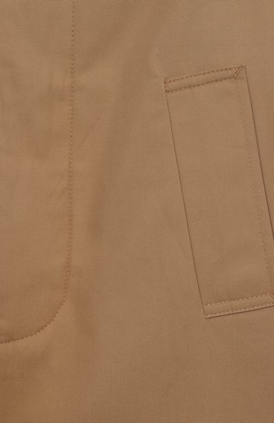 Хлопковый тренч BURBERRY, арт. 8109262, фото 3