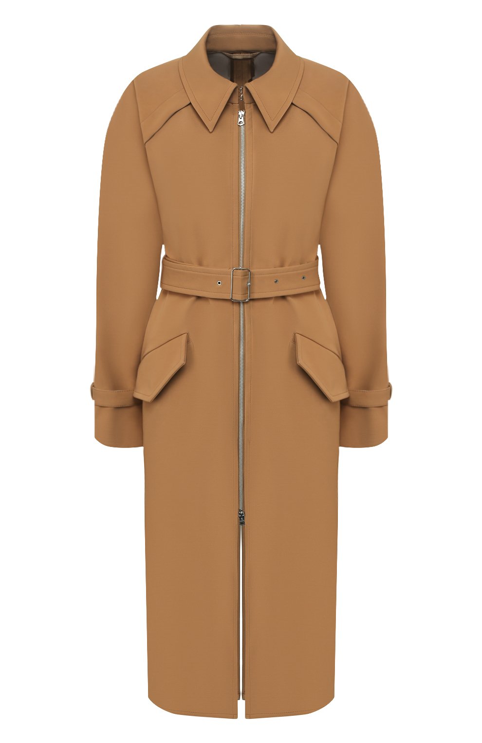 Плащ ACNE STUDIOS коричневого цвета по цене 83200 руб., арт. A90228/W, фото 1 Плащ ACNE STUDIOS, арт. A90228/W, фото 1