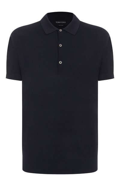 Мужская поло из шелка и хлопка TOM FORD, арт. TFKC32/BAT98