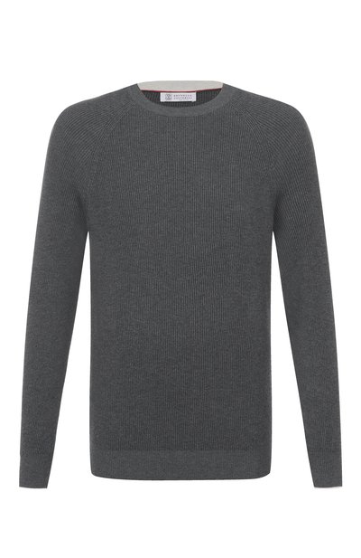 Мужской хлопковый джемпер BRUNELLO CUCINELLI, арт. M29400100