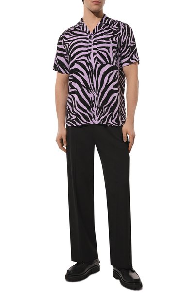 Рубашка из вискозы HUGO разноцветного цвета по цене 9860 руб., арт. 50490675, фото 2 Рубашка из вискозы HUGO, арт. 50490675, фото 2