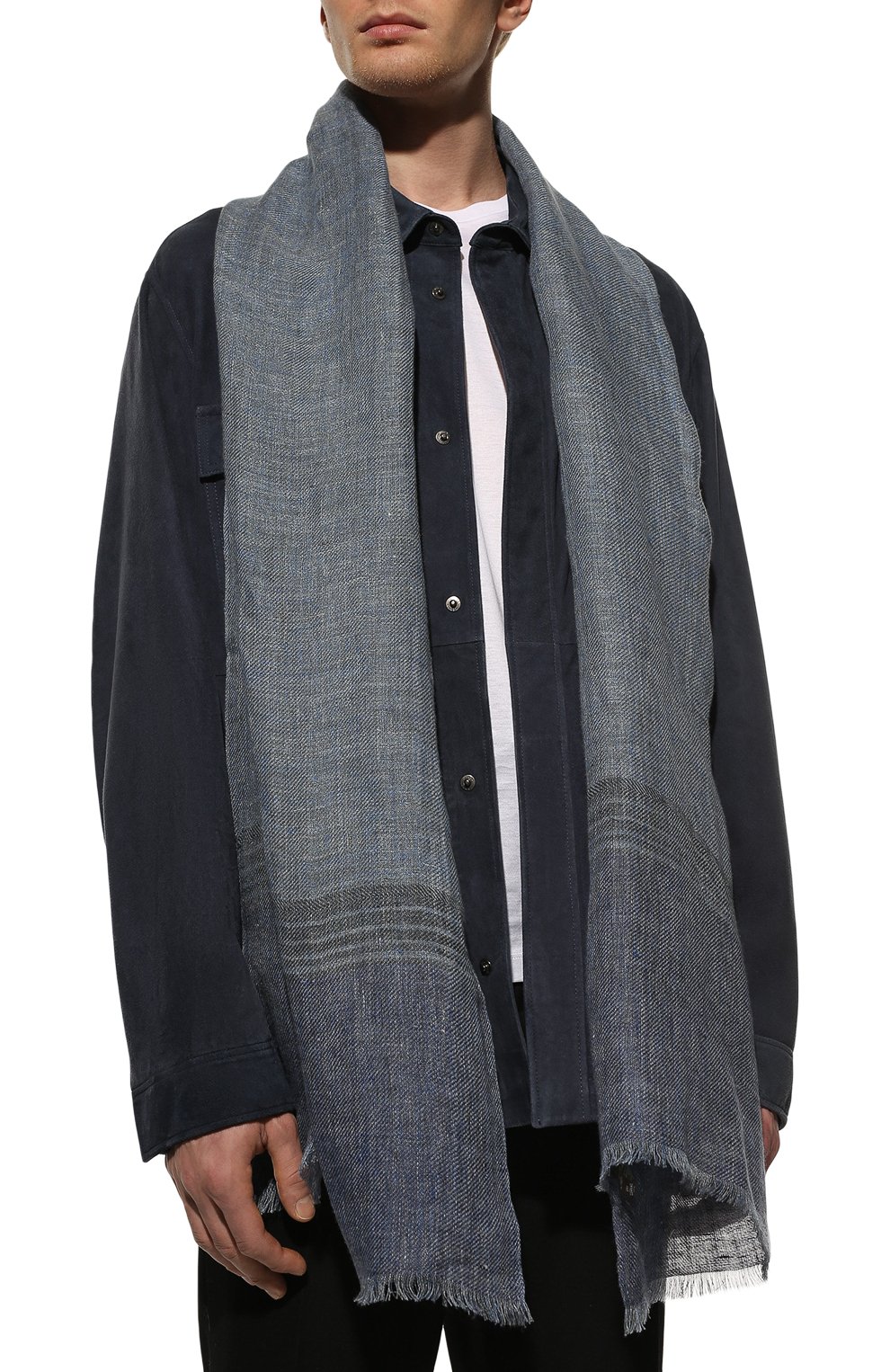 Льняной шарф LORO PIANA, арт. FAL6393, фото 2