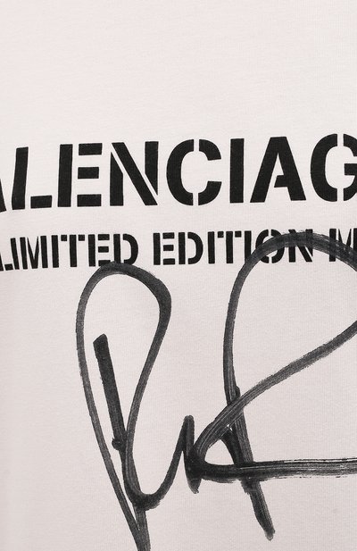 Хлопковая футболка BALENCIAGA, арт. 676589/TLV57, фото 5