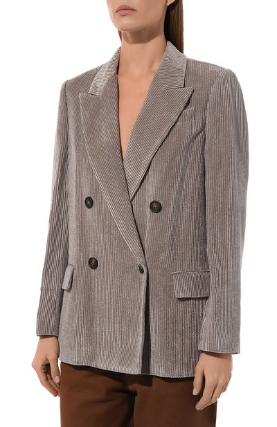 Вельветовый жакет BRUNELLO CUCINELLI, арт. MD5442438P, фото 3