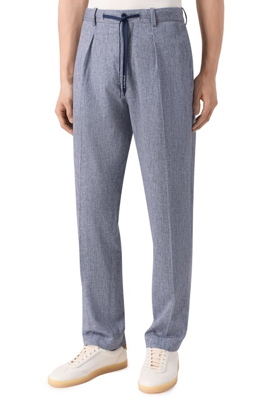 Хлопковые брюки Circolo 1901 CN5262 Синий  CN5262 Фото 3