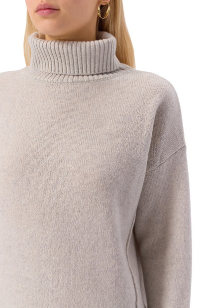 Свитер из шерсти и кашемира PIETRO BRUNELLI серого цвета по цене 34650 руб., арт. MAG012/WS0013/0902, фото 5 Свитер из шерсти и кашемира PIETRO BRUNELLI, арт. MAG012/WS0013/0902, фото 5