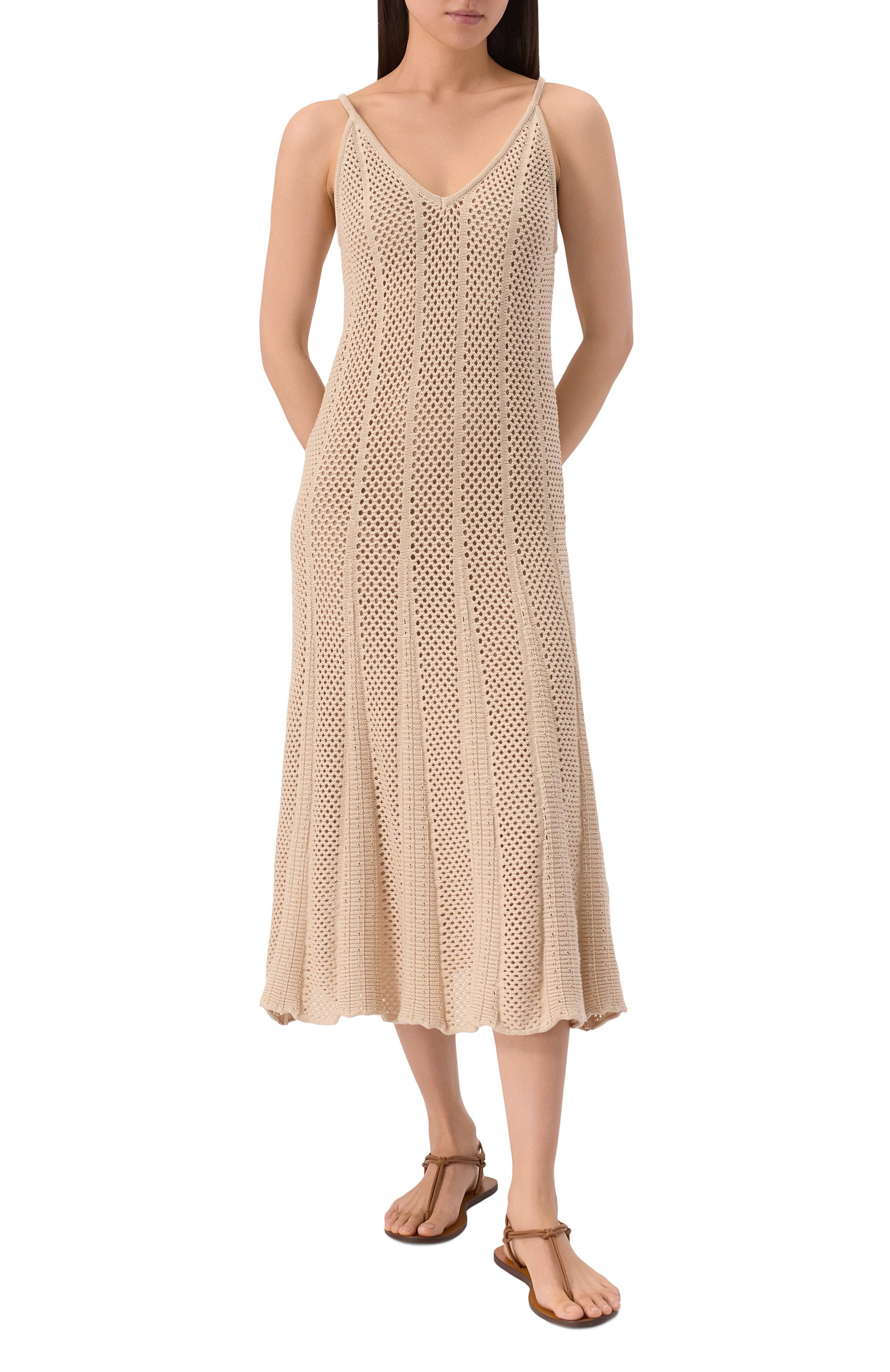 Хлопковое платье PIETRO BRUNELLI, арт. ASG001/C00102, фото 3