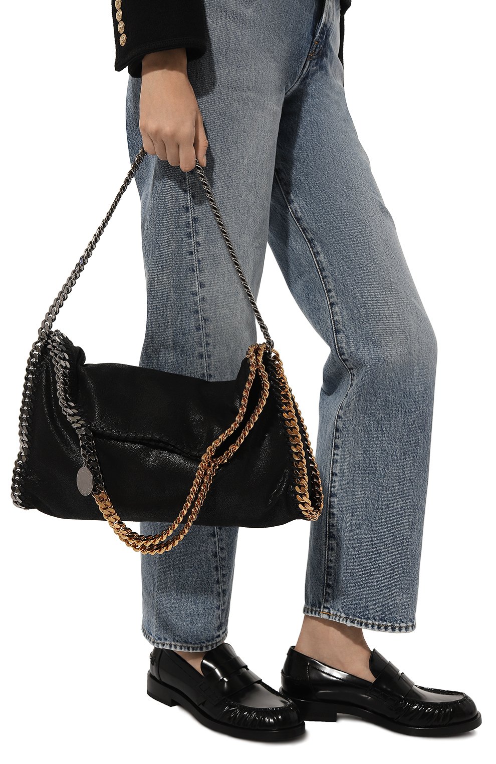 Сумка falabella STELLA MCCARTNEY черного цвета по цене 156500 руб., арт. 234387/W9132, фото 2 Сумка falabella STELLA MCCARTNEY, арт. 234387/W9132, фото 2