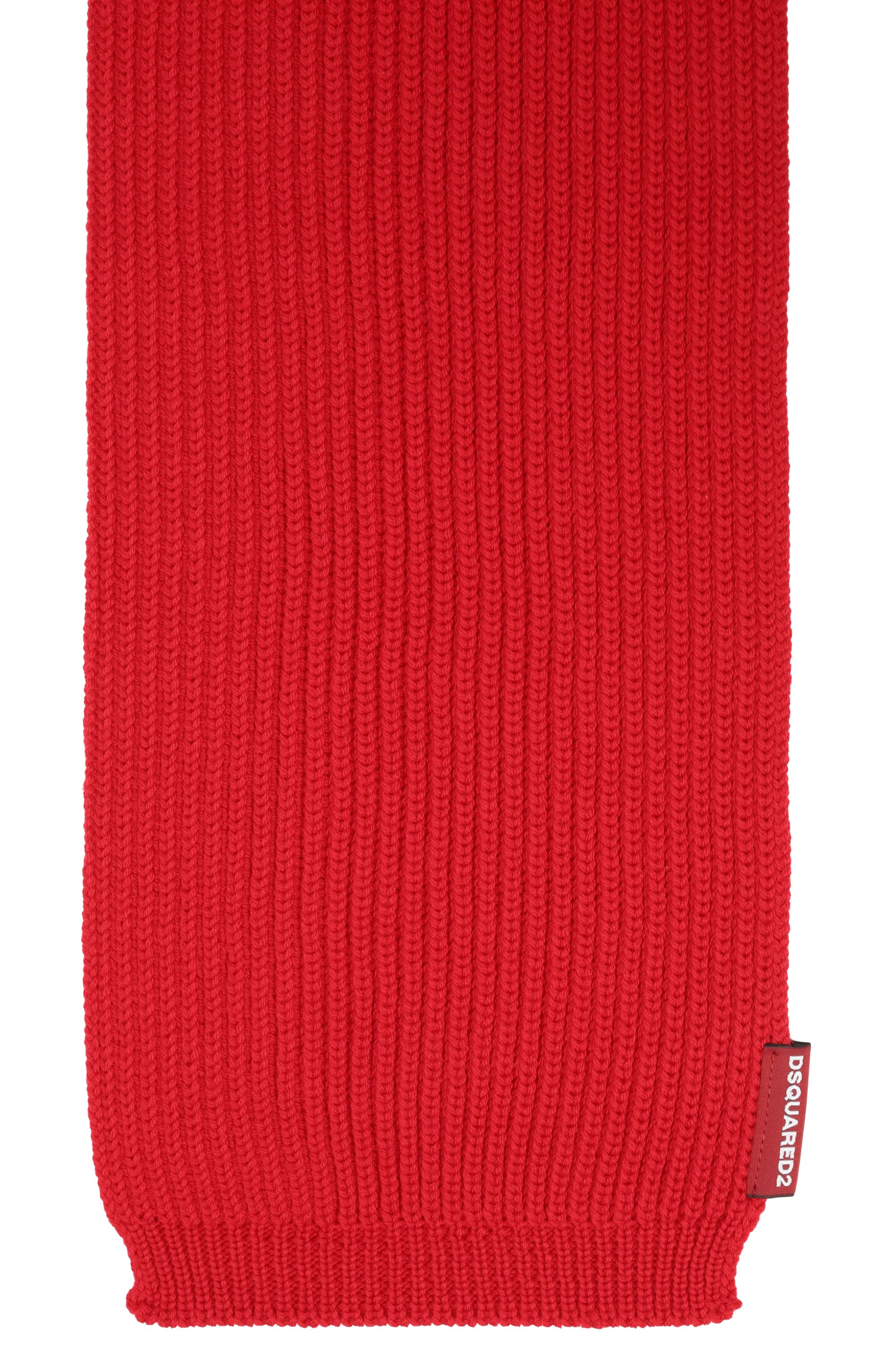 Шерстяной комплект из шапки и шарфа DSQUARED2, арт. GBM0003/01W00001, фото 6