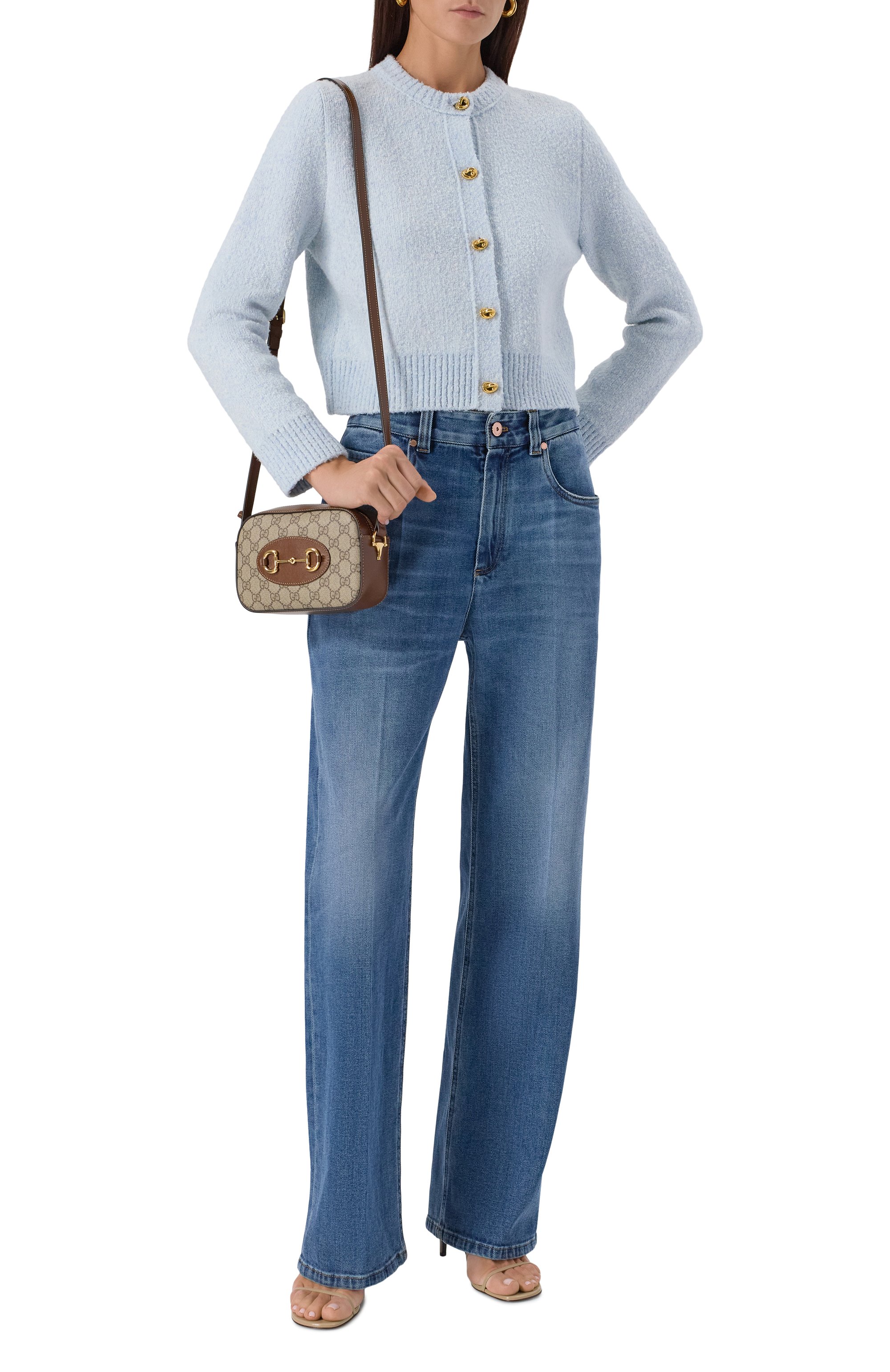 Сумка horsebit 1955 mini GUCCI, арт. 760196/92TCG, фото 7