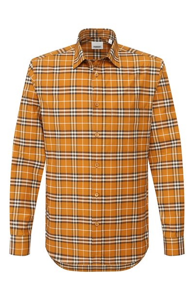 Хлопковая рубашка BURBERRY, арт. 8025844, фото 1
