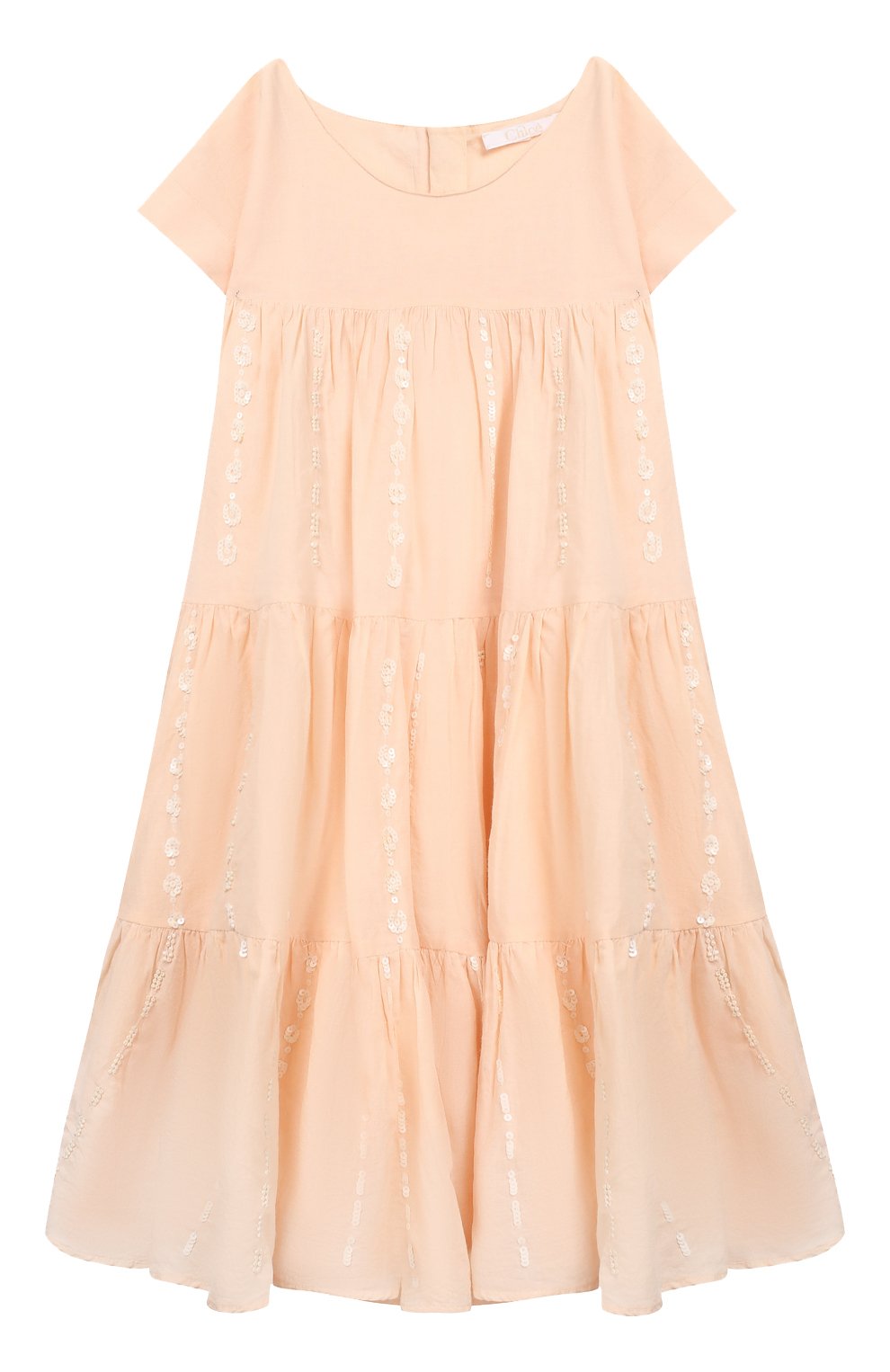 Хлопковое платье CHLOÉ, арт. C12725/14A, фото 1