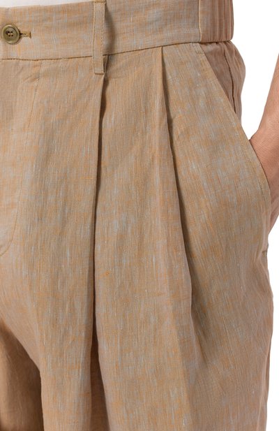 Льняные брюки GIORGIO ARMANI, арт. GM004077/TE23125, фото 5