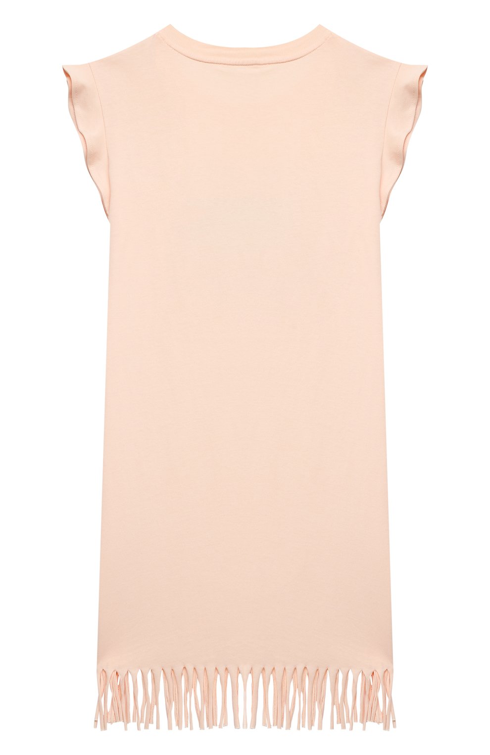 Хлопковое платье CHLOÉ светло-розового цвета по цене 9360 руб., арт. C12812, фото 2 Хлопковое платье CHLOÉ, арт. C12812, фото 2