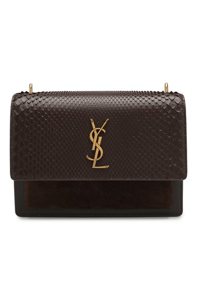 Сумка sunset medium из кожи питона SAINT LAURENT, арт. 442906/LFQQW/PBIV, фото 1