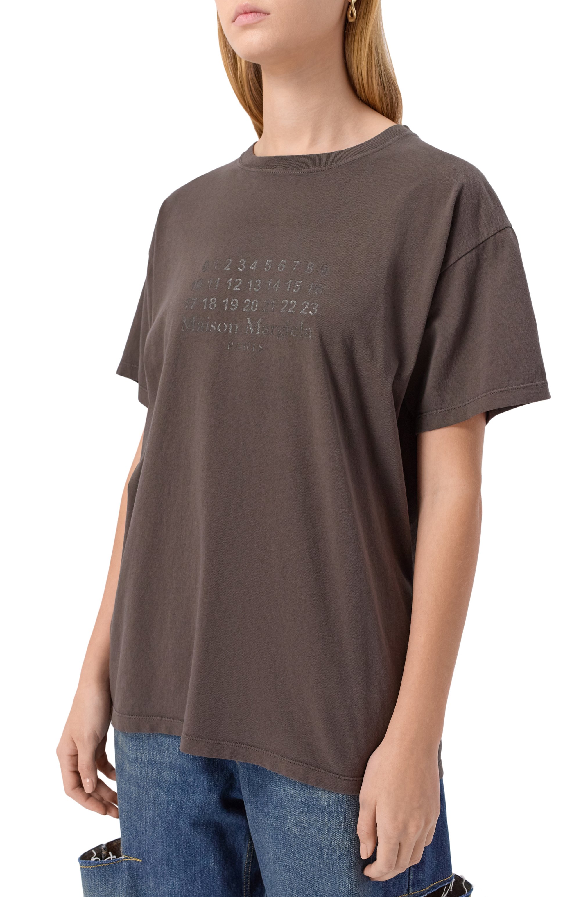 Хлопковая футболка MAISON MARGIELA, арт. S29GC0307/S24575, фото 3