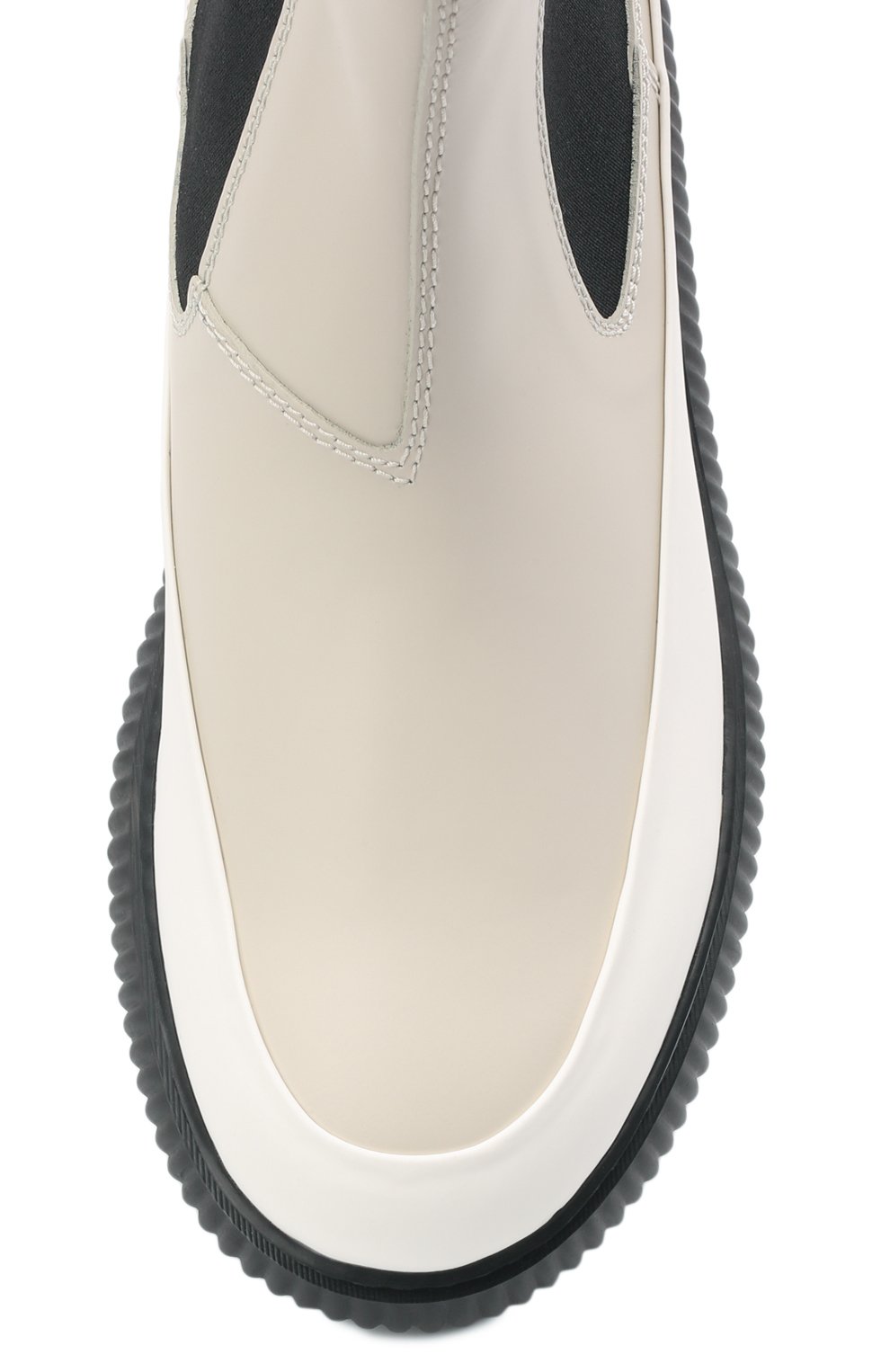 Кожаные ботинки LANVIN кремового цвета по цене 82550 руб., арт. FW-B0LI03-RULE-P22, фото 6 Кожаные ботинки LANVIN, арт. FW-B0LI03-RULE-P22, фото 6