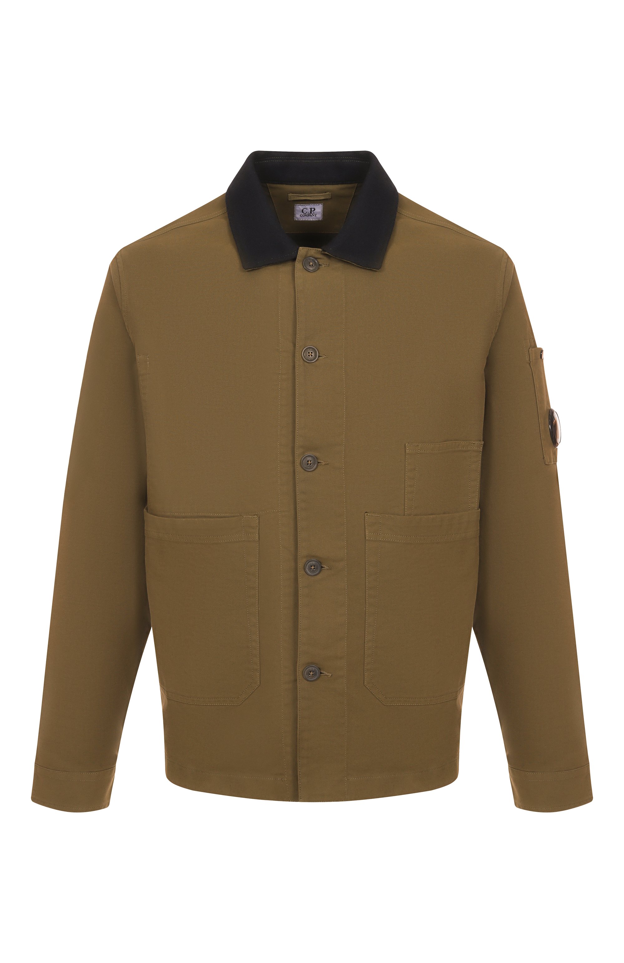 Хлопковая рубашка C.P. COMPANY, арт. 19CM0S286A110471G, фото 1
