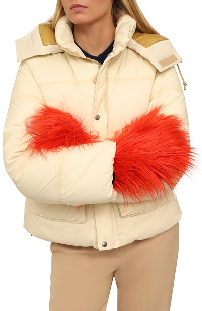 Митенки из экомеха GUCCI, арт. 609108 3SC58, фото 2