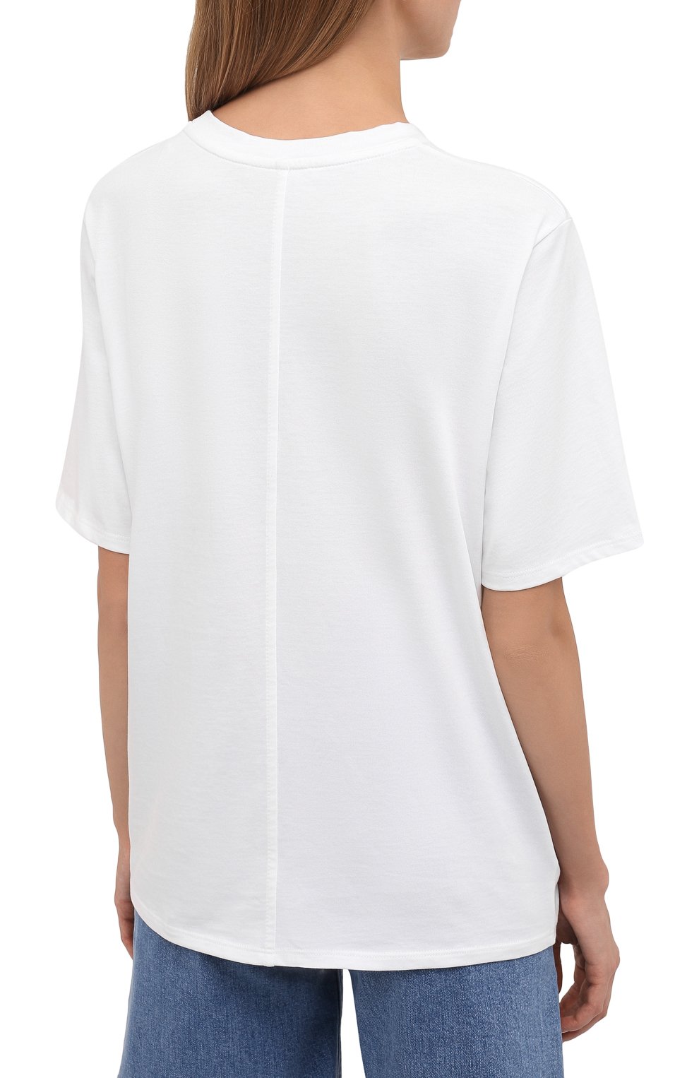 Хлопковая футболка THE ROW, арт. 5739K220, фото 4