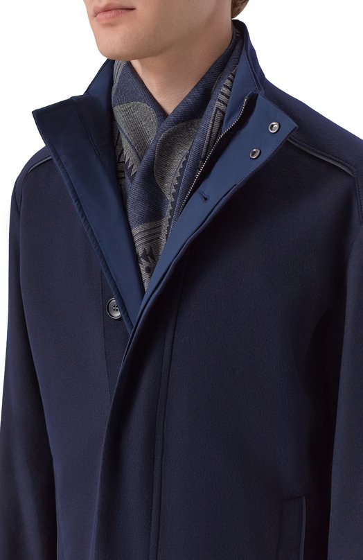 Шарф из вискозы Emporio Armani EM005593/AF26155 Синий  EM005593/AF26155 Фото 2