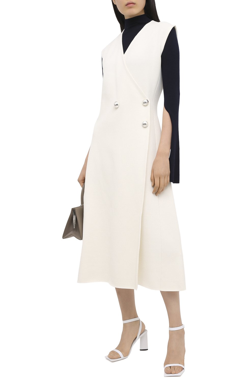 Водолазка из кашемира и шелка LANVIN, арт. RW-T0629M-MA02-A20, фото 2