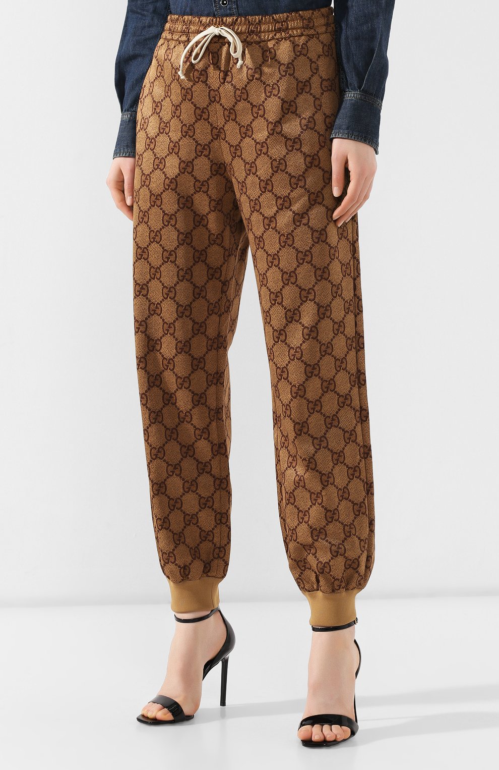 Джоггеры GUCCI разноцветного цвета по цене 141120 руб., арт. 546427/XJAEL, фото 3 Джоггеры GUCCI, арт. 546427/XJAEL, фото 3