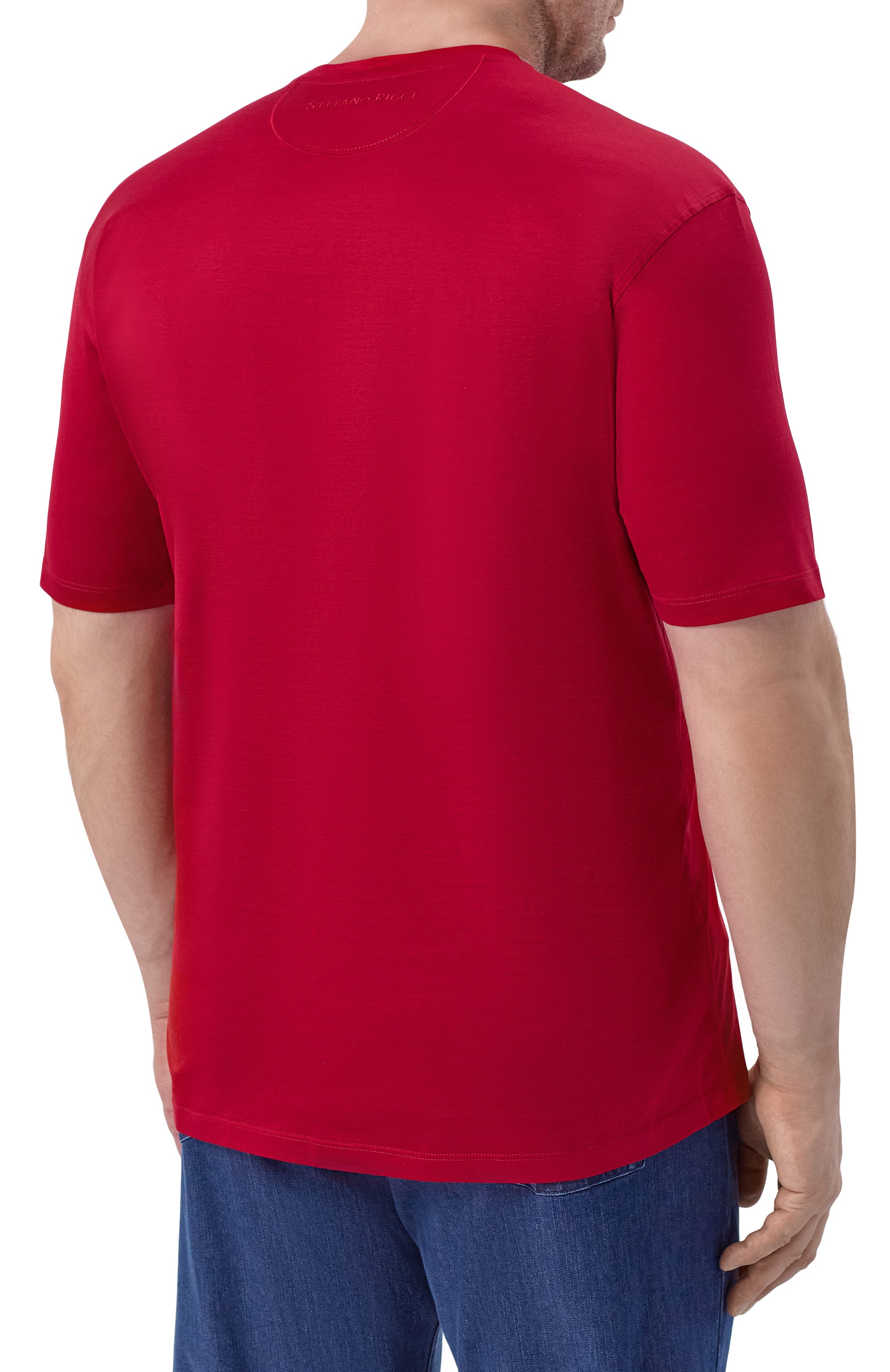 Хлопковая футболка STEFANO RICCI, арт. MNH6104960/TE0001, фото 4