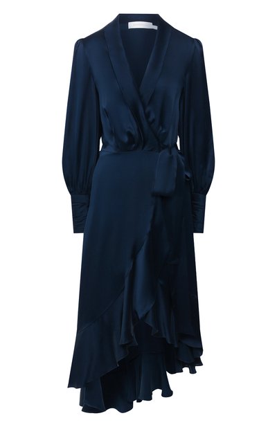 Атласное платье ZIMMERMANN, арт. 8066DRWAV, фото 1