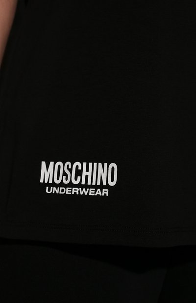 Хлопковая футболка MOSCHINO, арт. A1915/9008, фото 5