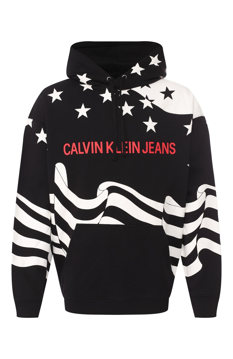 Хлопковое худи CALVIN KLEIN JEANS, арт. J30J312132, фото 1