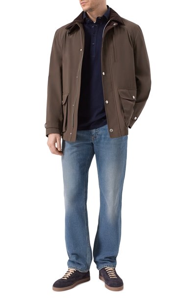 Хлопковое поло BRUNELLO CUCINELLI, арт. M0B133914, фото 2