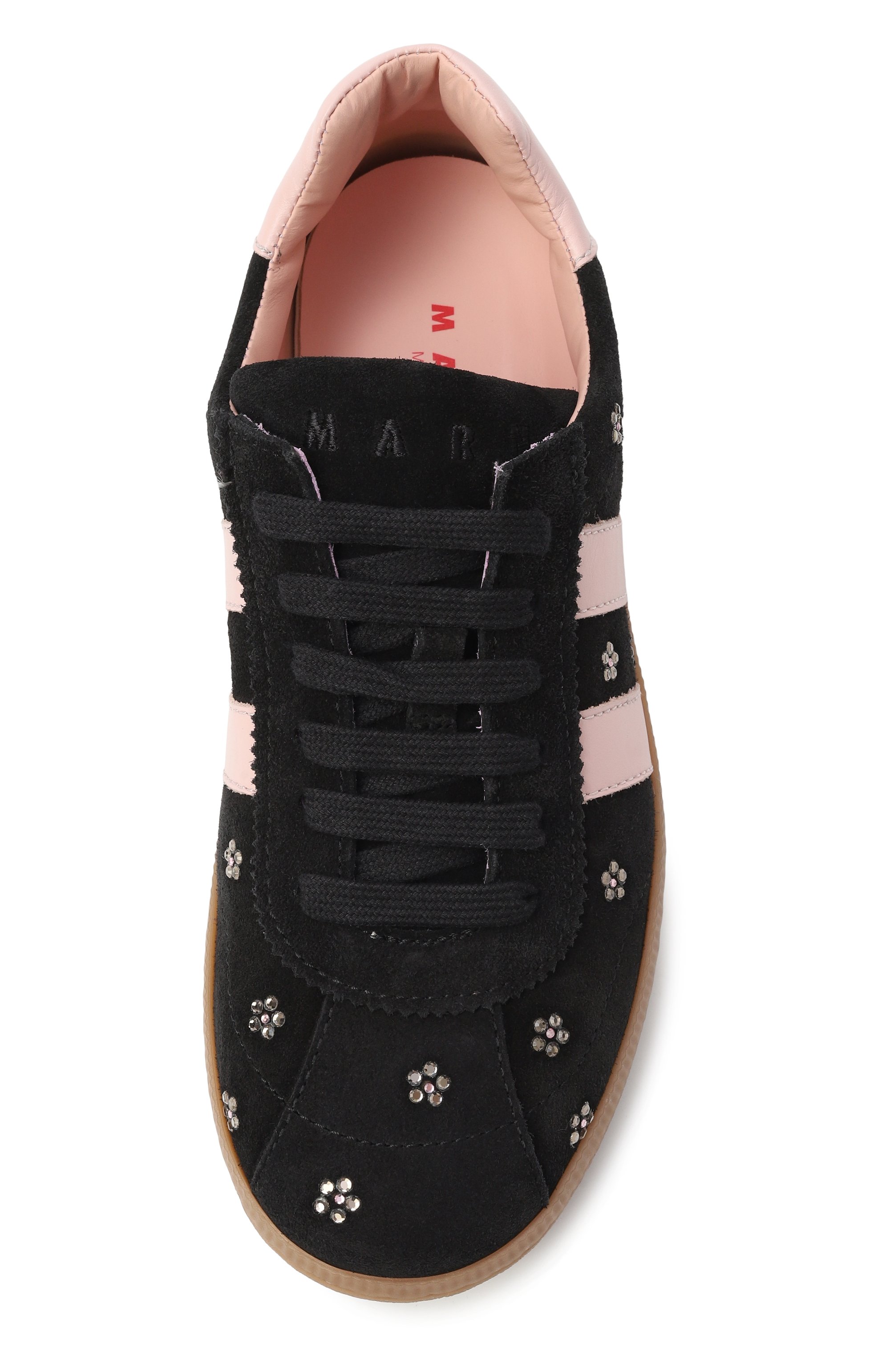 Замшевые кеды MARNI, арт. 82026/36-40, фото 4