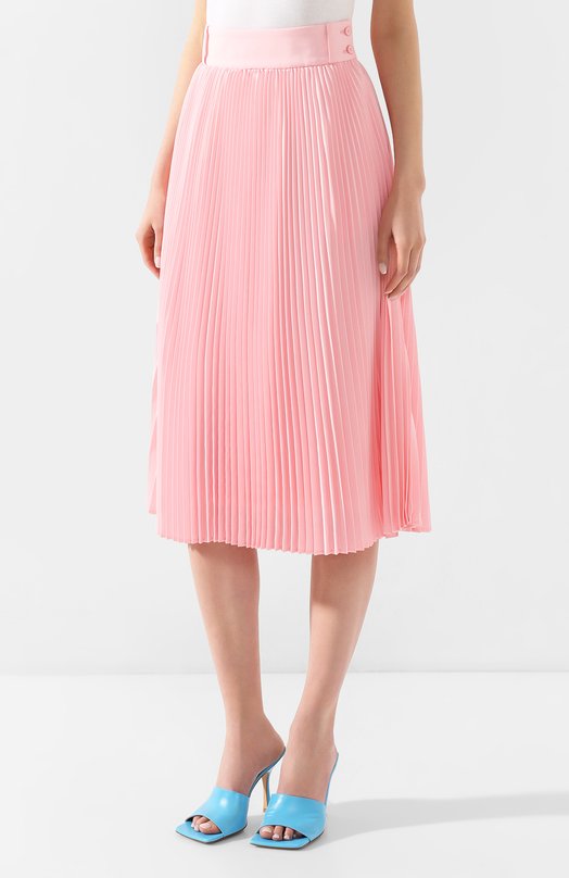 Плиссированная юбка HYKE Розовый, фото 3