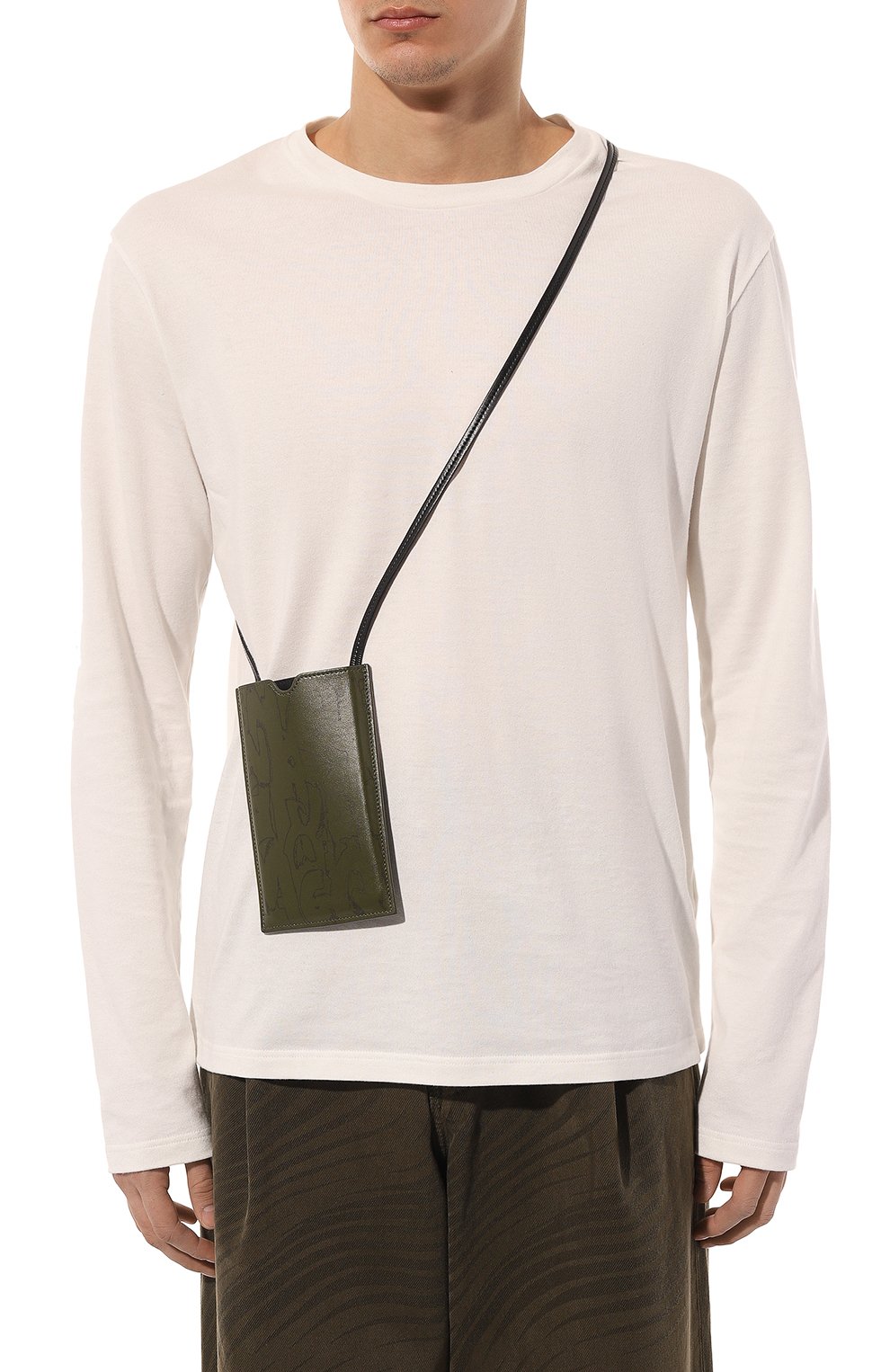 Кожаный футляр для телефона ALEXANDER MCQUEEN, арт. 775289/1AAQ4, фото 2