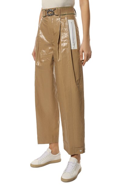 Льняные брюки BOTTEGA VENETA, арт. 689040/V1K50, фото 3