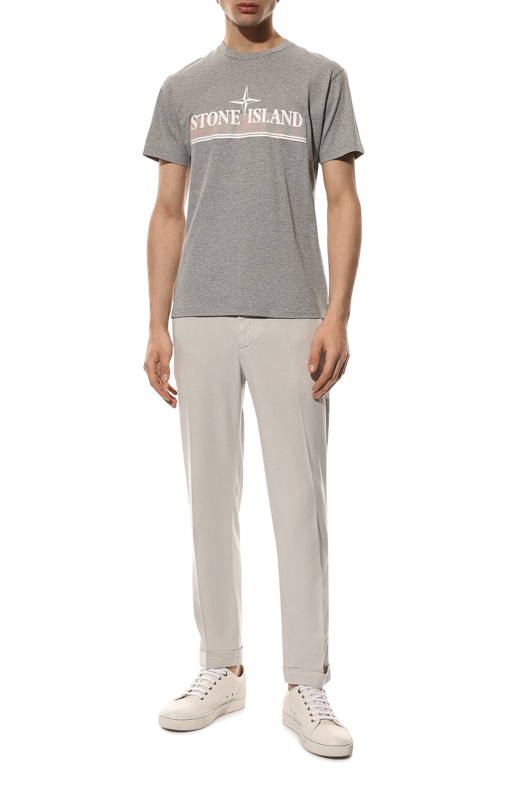 Хлопковая футболка STONE ISLAND, арт. 76152NS92, фото 2