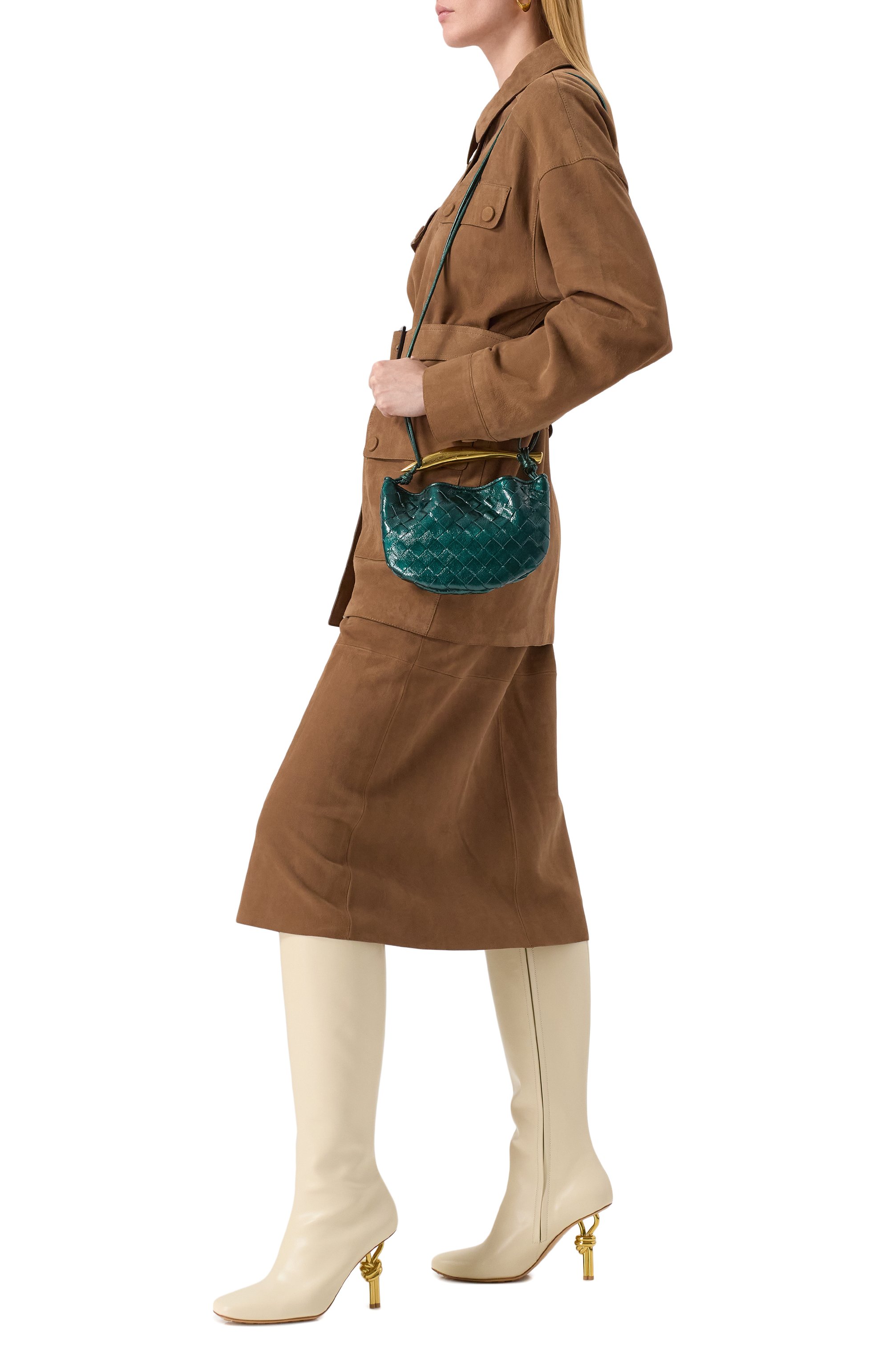 Сумка sardine mini BOTTEGA VENETA, арт. 804496/V51T1, фото 7