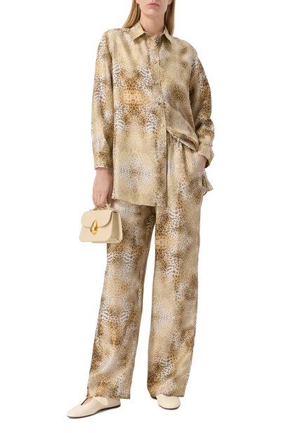 Шелковые брюки ACADEMIA, арт. LUNA/74DM2, фото 2